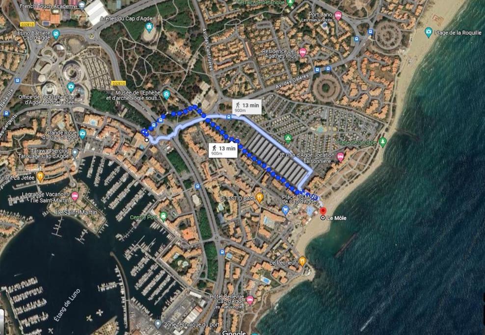 Studio Centre Port, Cap D'Agde Exterior photo